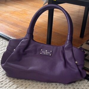 Kate Spade Deep Purple Shoulder Bag